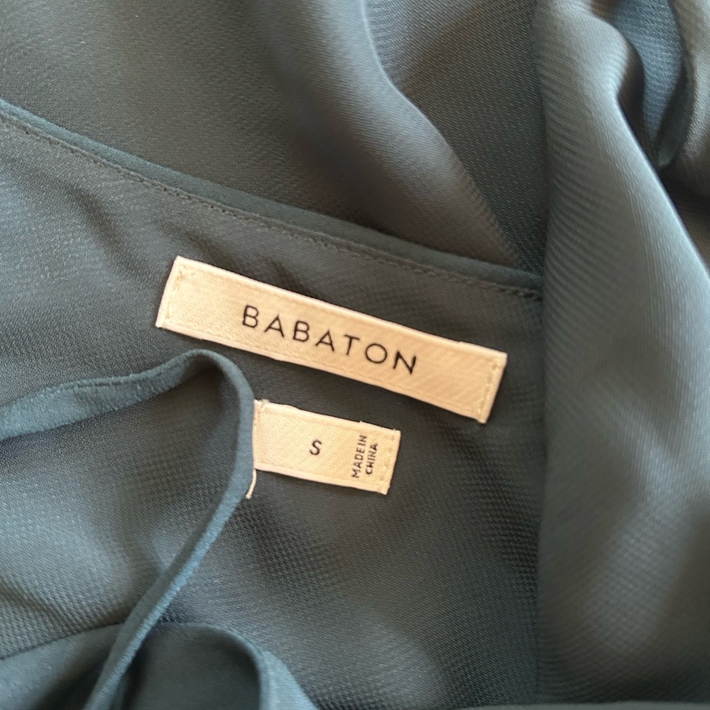 Babaton V-Neck Drawstring Cami Mini Dress - Picture 2 of 2